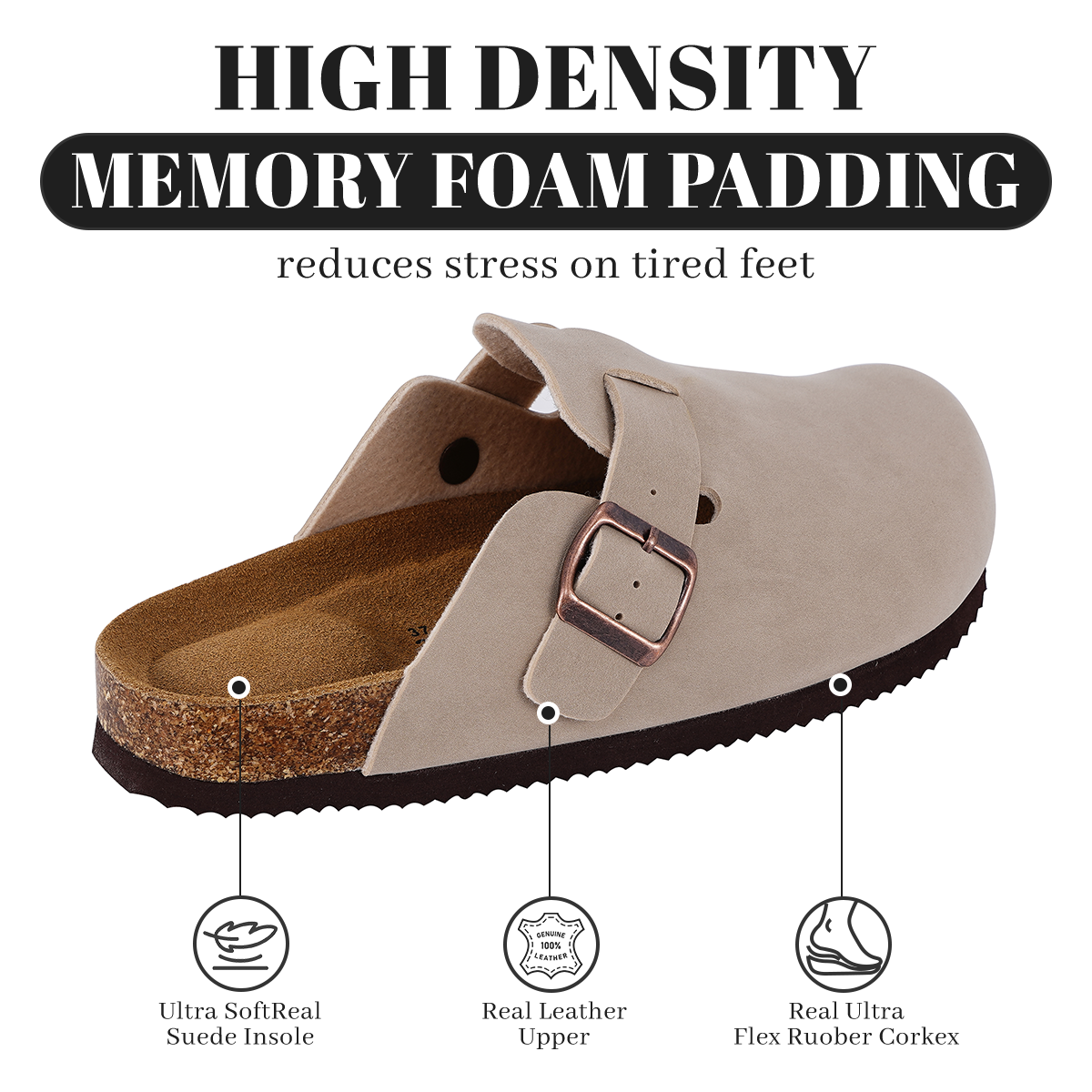 SUFU New Women's Shoes Women's Slippers EVA Leather Clogs Women's Sandals Retro Fashion Garden Clog Slide